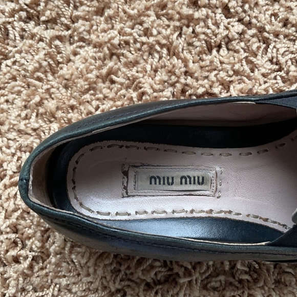 Miu Miu steel toe slip ons - Picture 3 of 3